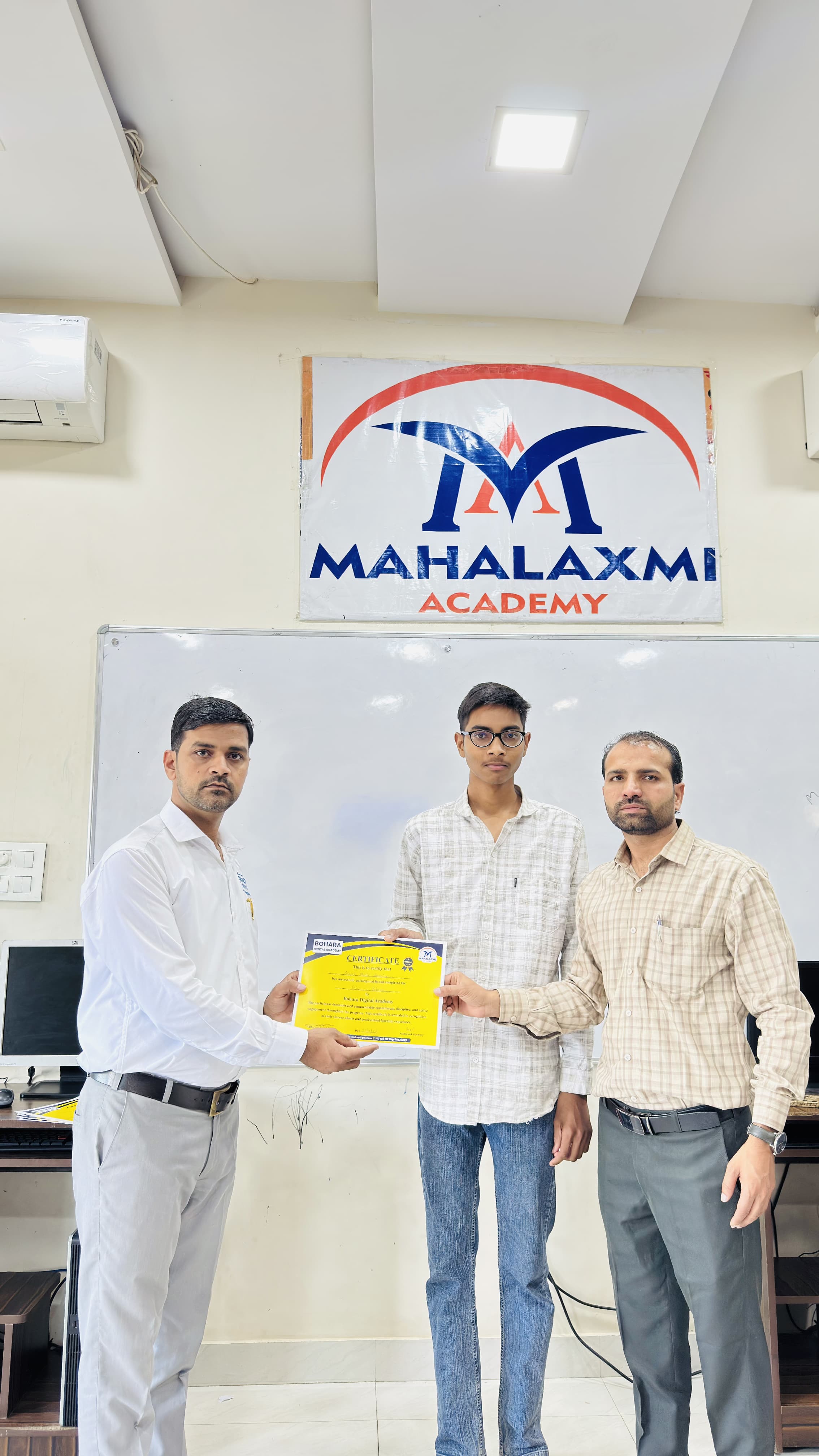Digital Marketing Certificate Ceremony